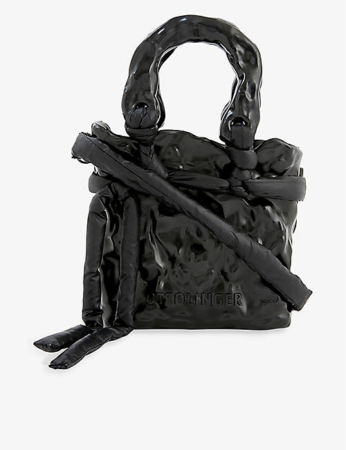 OTTOLINGER: Signature rubber cross-body bag