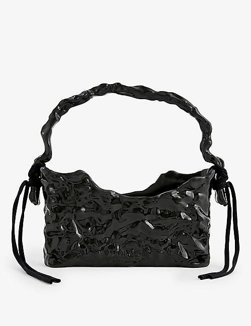OTTOLINGER: Signature recycled thermoplastic-polyurethane top-handle bag