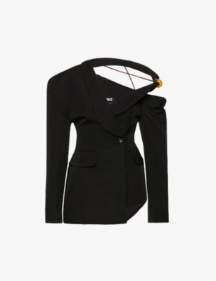 Jacquemus La Veste Baska Jacket Black