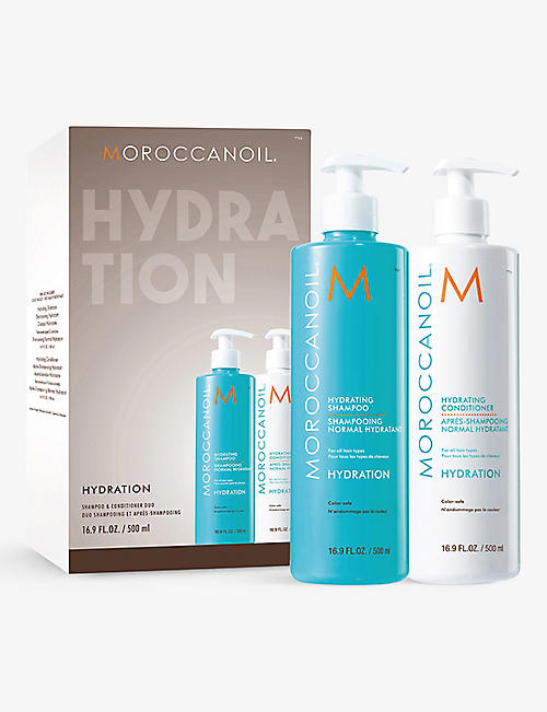 MOROCCANOIL: Hydrating shampoo and conditioner duo 500ml