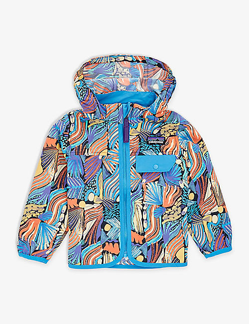 PATAGONIA: Baggies brand-patch graphic-print recycled-nylon jacket 12 months - 4 years