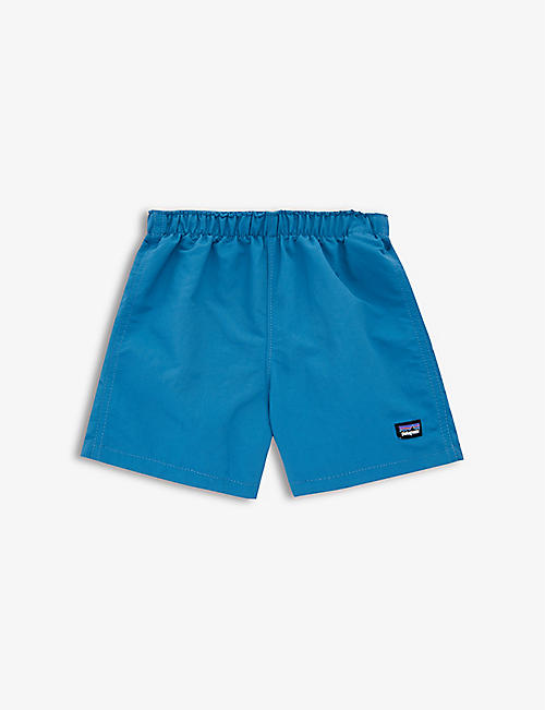 PATAGONIA: Baggies brand-patch graphic-print recycled-nylon shorts  6 months - 4 years