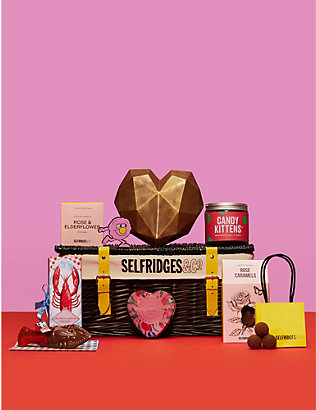 SELFRIDGES SELECTION: To My Valentine hamper - 7 items included