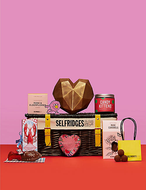 SELFRIDGES SELECTION: To My Valentine hamper - 7 items included