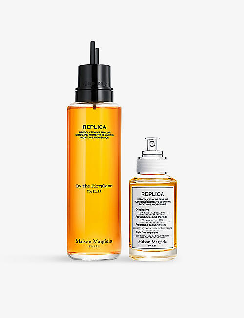 MAISON MARGIELA: REPLICA By the Fireplace fragrance 30ml and refill 100ml