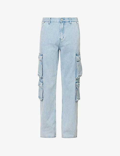 PACSUN: Tate straight-leg relaxed-fit jeans
