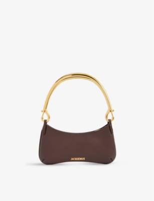 JACQUEMUS Le Bisou leather shoulder bag