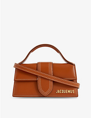 JACQUEMUS: Le Bambino leather top-handle bag
