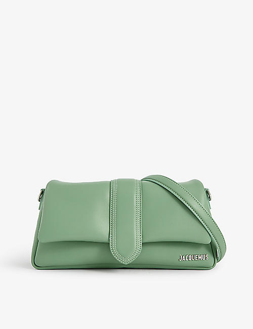 JACQUEMUS: Le Bambino Puffy leather shoulder bag