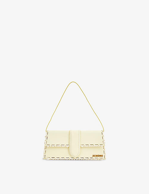 JACQUEMUS: Le Bambino Lace leather top handle bag