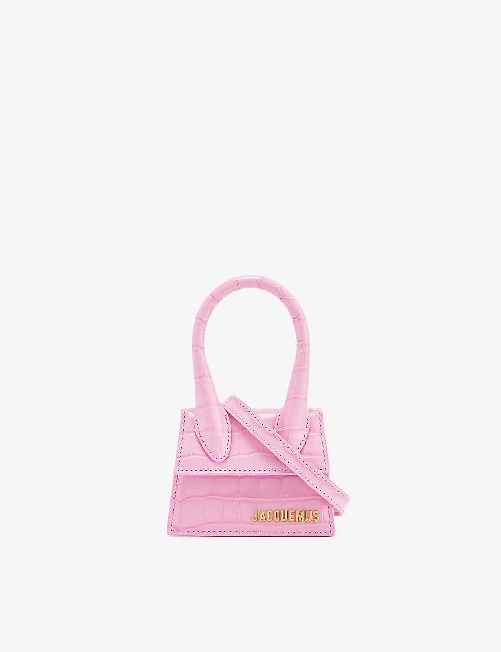 Jacquemus Pink Le Chiquito Leather Top-handle Bag