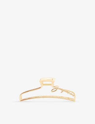 Jacquemus La Grande Pince Hair Clip In Gold | ModeSens