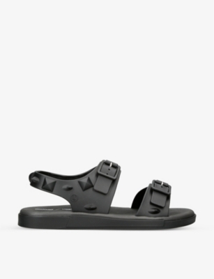 MELISSA: Melissa x Undercover spike-embellished woven sandals