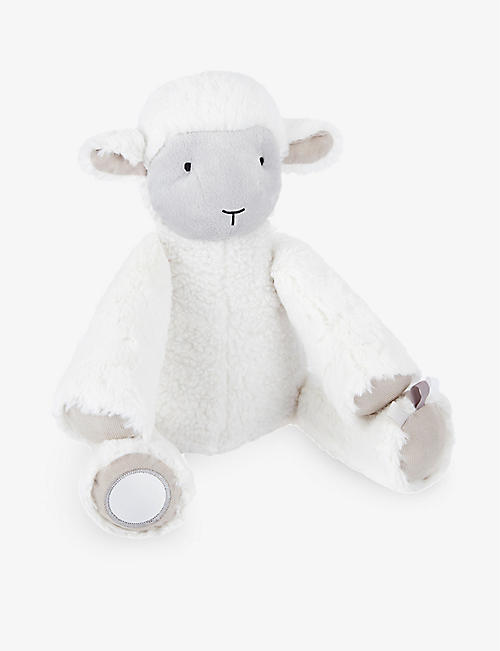 THE LITTLE WHITE COMPANY: Interactive Lottie Lamb soft toy 25cm