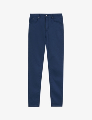Ted Baker Womens Dk-blue Sophaa Skinny-leg Mid-rise Jeans