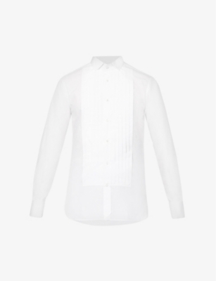 TOM FORD - Slim-fit cotton evening shirt 