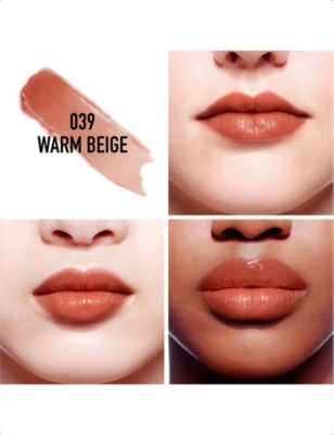 Shop Dior 039 Warm Beige Addict Lip Glow 3.2g