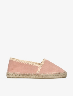 CASTANER: Kellen embroidered-stitching woven espadrilles