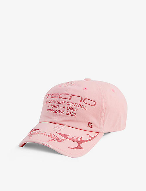 MISBHV: Techno brand-embroidered cotton-twill baseball cap