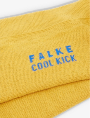 Shop Falke Men's Hot Ray Cool Kick Low-cut Cushioned-sole Woven Socks