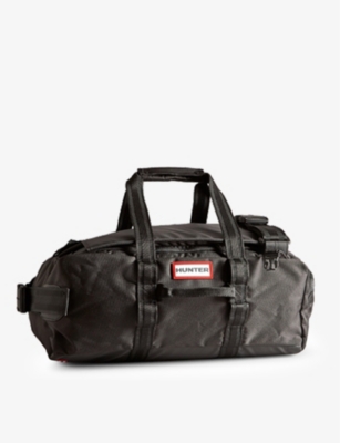 HUNTER: Weekender branded recycled-polyester duffle bag