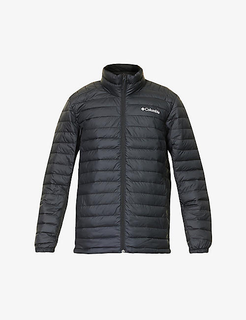 COLUMBIA: Silver Falls funnel-neck padded shell jacket