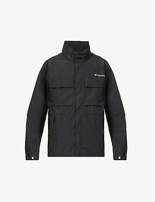 COLUMBIA: Coho River funnel-neck relaxed-fit shell jacket