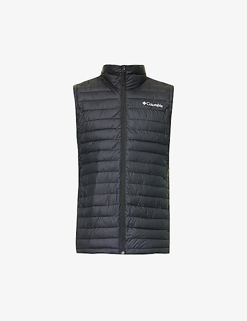 COLUMBIA: Silver Falls funnel-neck padded shell gilet
