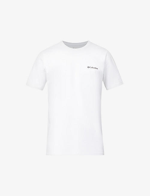 COLUMBIA: Rapid Ridge graphic-print organic-cotton jersey T-shirt
