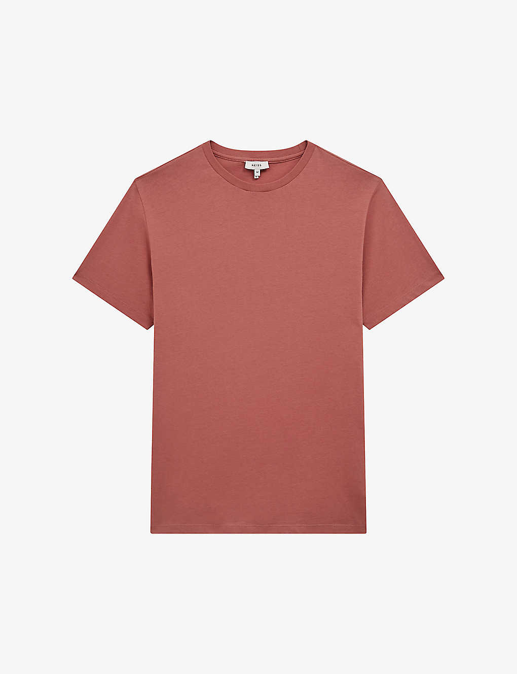 Reiss Mens Faded Rose Bless Regular-fit Cotton-jersey T-shirt