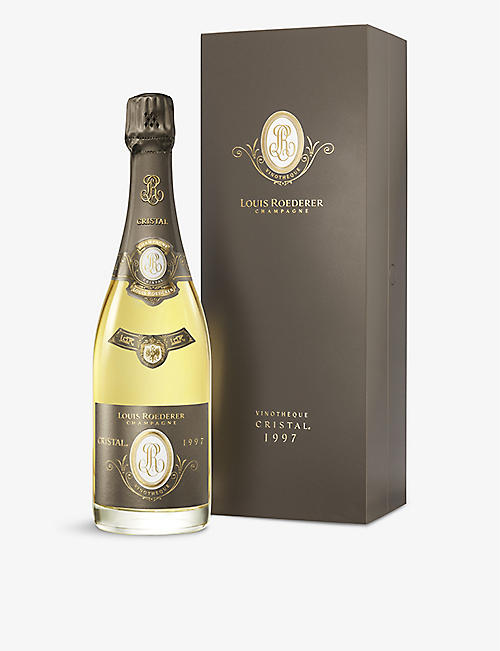 LOUIS ROEDERER: Vinothéque 1997 Cristal Blanc champagne 750ml