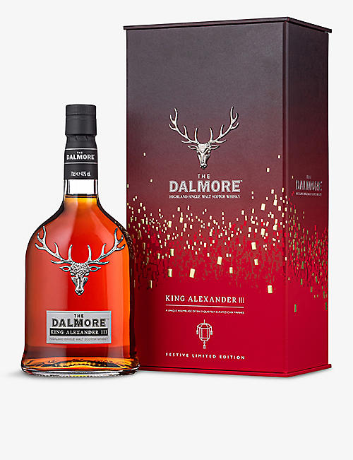 THE DALMORE: King Alexander III Highland single malt Scotch whisky 700ml