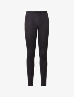 Hanro Light Merino Longleg In Anthracite