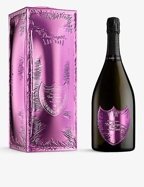 DOM PERIGNON: Limited Edition Dom Pérignon x Lady Gaga brut rosé 2008 champagne 750ml