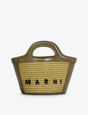 Tropicalia Micro Basket Bag in Multicoloured - Marni