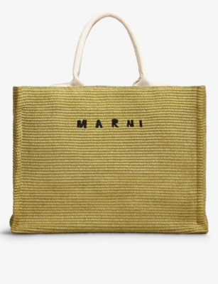 Marni deals woven bag