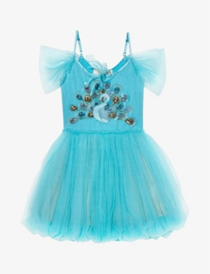 Tutu Du Monde Disney X Tutu Du Monde Aladdin Skies Sequin Embellished Tulle Dress 4 11 Years 8456