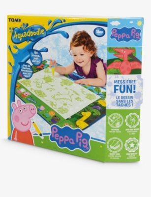 Aquadoodle Peppa Pig Mat: Allows no mess drawing by using water to