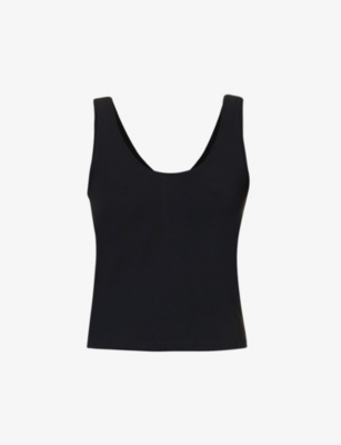 Spanx Get Moving Fitted Tank In Very Black