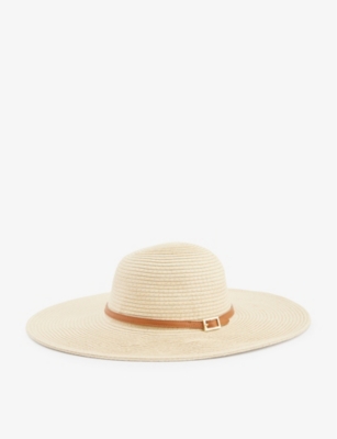 MELISSA ODABASH: Jemima wide-brim straw hat