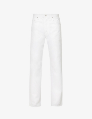 CITIZENS OF HUMANITY CITIZENS OF HUMANITY MENS CHALK HAYDEN ARCHIVE RELAXED-FIT WIDE-LEG STRETCH-DENIM JEANS 64885514