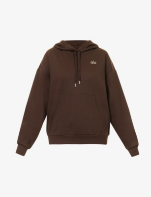 Alo Yoga Accolade French Terry Hoodie In Toffee