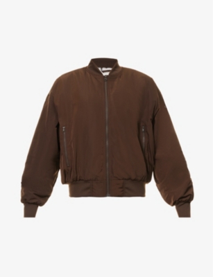 Faux Fur Urbanite Bomber - Espresso/Ivory