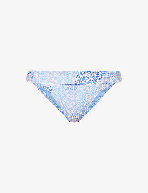 HEIDI KLEIN: Stella floral-print bikini bottoms
