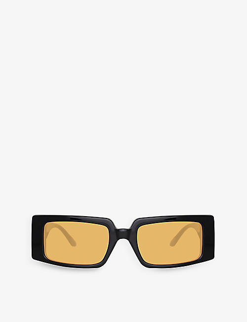MAGDA BUTRYM: MAGDA11C3SUN rectangular acetate sunglasses