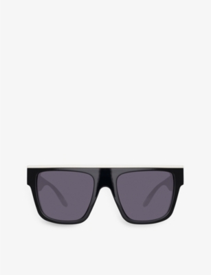 Magda Butrym Womens Black Magda12c2sun Flat Top Acetate Sunglasses