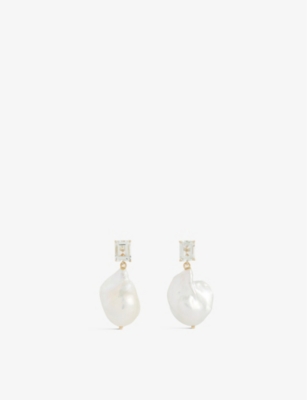 Selfridges deals pearl earrings