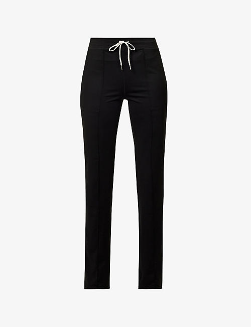 VUORI: Halo drawstring-waist straight mid-rise recycled polyester-blend trousers