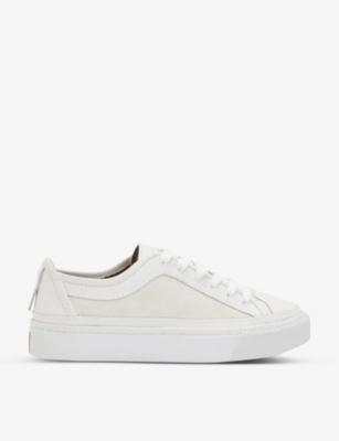 ALLSAINTS: Milla leather trainers