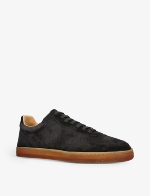 BRUNELLO CUCINELLI Basketball suede low-top trainers